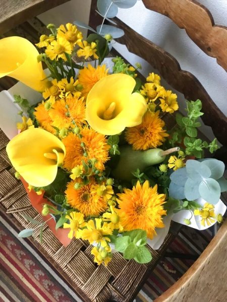 画像1: おまかせアレンジ（イエロー・オレンジ）　5,000円 (1)
