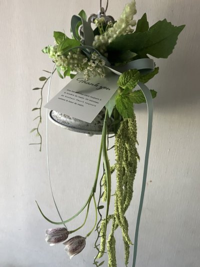 画像2: 【母の日限定商品】アンティーク調アートフラワーベル(ハーブ)