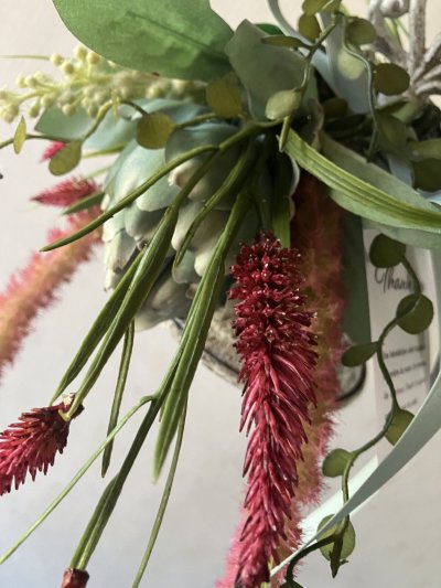 画像2: 【母の日限定商品】アンティーク調アートフラワーベル（アーティチョーク）