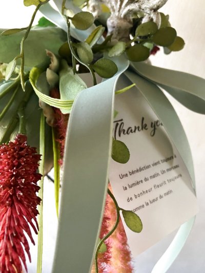 画像1: 【母の日限定商品】アンティーク調アートフラワーベル（アーティチョーク）