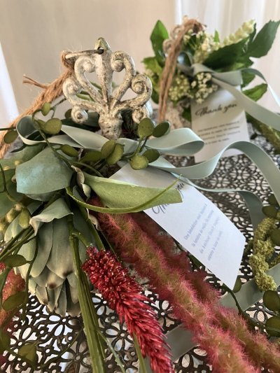 画像3: 【母の日限定商品】アンティーク調アートフラワーベル（アーティチョーク）