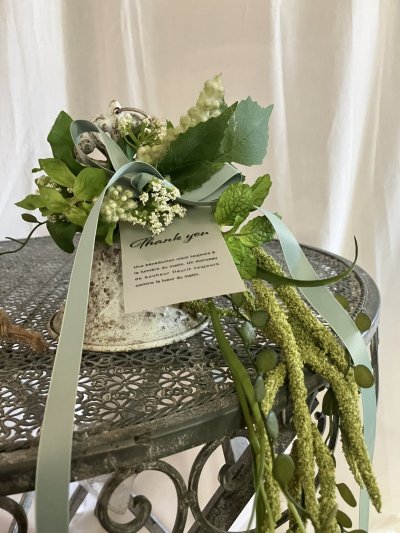 画像3: 【母の日限定商品】アンティーク調アートフラワーベル(ハーブ)