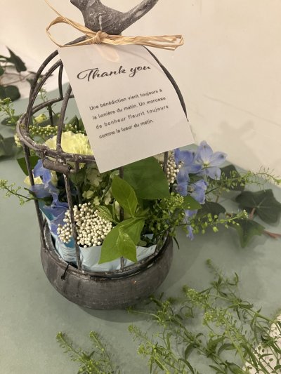 画像3: 【母の日限定商品】鳥カゴアレンジメント